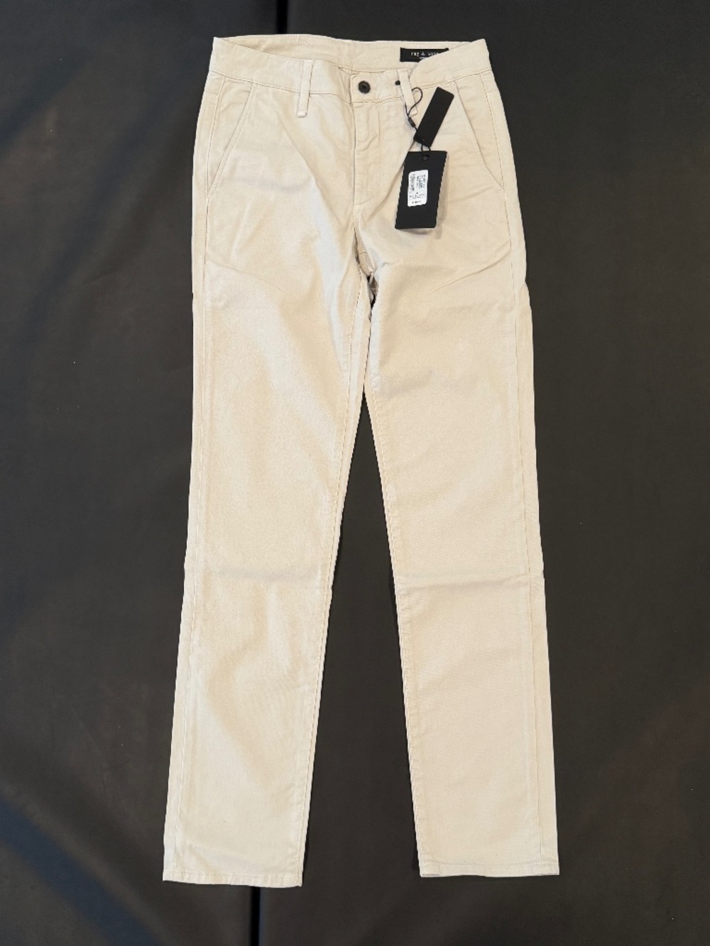 Rag & Bone Fit 2 Stretch Twill Chino Winter Tan Size 28. NEW WITH TAGS